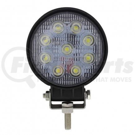 United Pacific 36671 9 High Power LED Round "Competition Series" Work Light - Spot