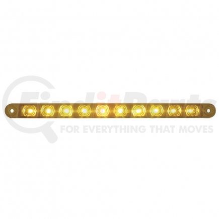 United Pacific 38942B 10 LED 9" Turn Signal Light Bar - Amber LED/Amber Lens (Bulk)