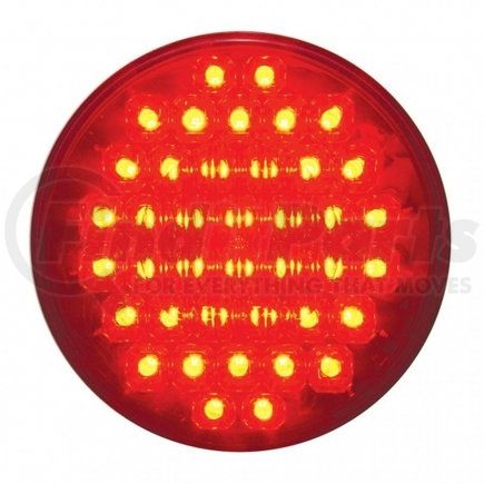 United Pacific 38780 40 LED 4" Stop, Turn & Tail Light - Red LED/Red Lens