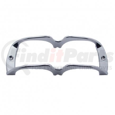 United Pacific 29999 Chrome Plastic Turtle Back Lens Guard