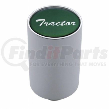 United Pacific 23726 "Tractor" 3" Air Valve Knob - Green Glossy Sticker