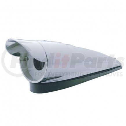 United Pacific 30605B Chrome LED Cab Light Housing w/ Visor