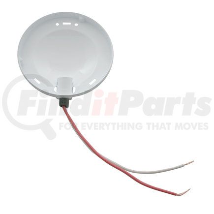 United Pacific C555737 Dome Light Base with White Painted Inside For 1955-57 Chevy Car