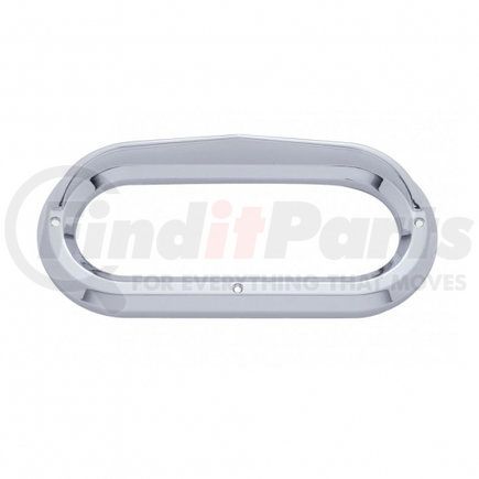 United Pacific 10489B Oval Light Bezel w/ Visor