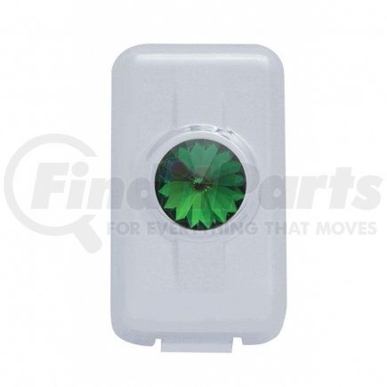 United Pacific 41605 Volvo Switch Plug Cover w/ Green Diamond (2 Pack)