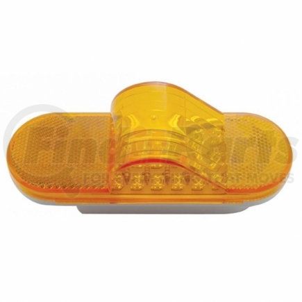 United Pacific 38920B 18 LED Mid- Trailer Turn Signal Light - Amber LED/Amber Lens (Bulk)