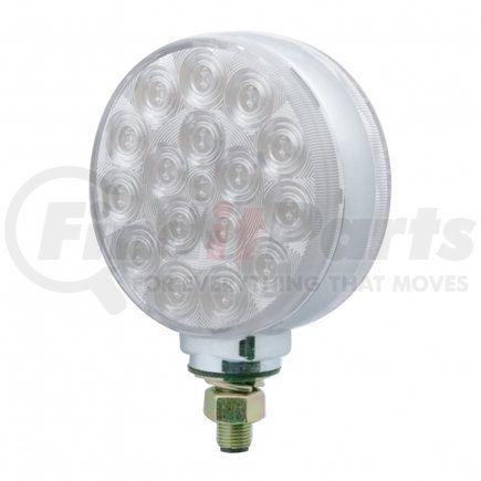 United Pacific 38720 34 LED Reflector Double Face Turn Signal Light - Amber & Red LED/Clear Lens