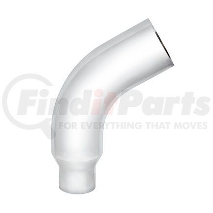 United Pacific PB379-E58-65 Peterbilt 359 Chrome 58 Degree Exhaust Elbow - Reduce 6" O.D. To 5"O.D.