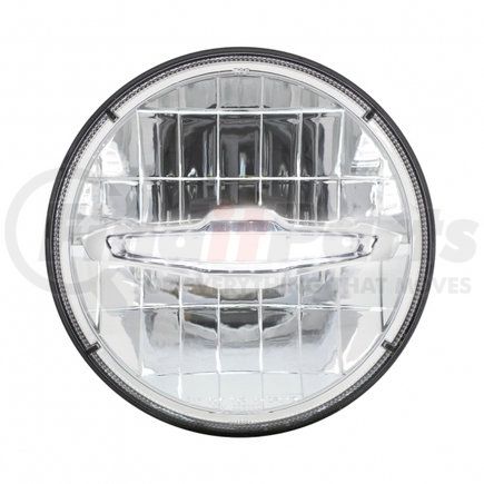 United Pacific 31513 3 High Power LED 7" Headlight w/ 10 White LED Daytime Running Light Bar