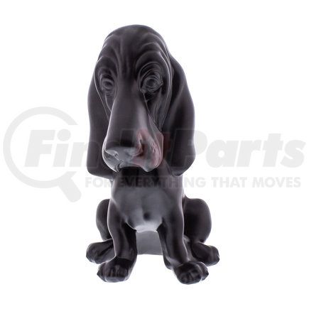 United Pacific 72053 Matte Black Die-Cast Bassett Hound Ornament