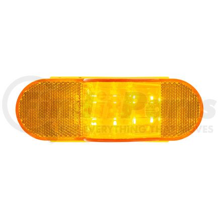 United Pacific 38922 8 LED Mid-Trailer Turn Signal Light - Amber LED/Amber Lens (Card)