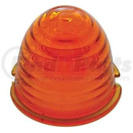 United Pacific 30309 Beehive Glass Marker Light Lens - Amber