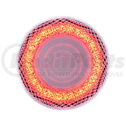 United Pacific 36563 12 LED 2.5" Mirage Clearance/Marker Light - Red LED/Clear Lens