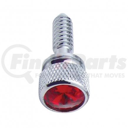 United Pacific 23806B Peterbilt Dash Screw w/ Red Diamond 