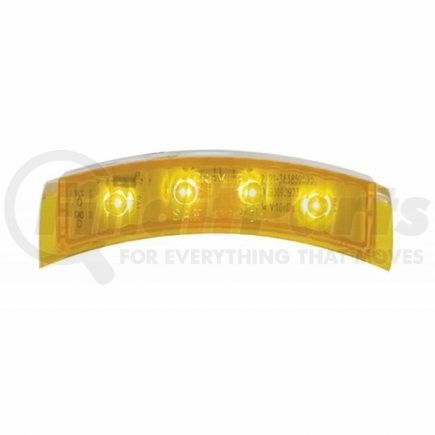 United Pacific 38505 4 LED Headlight Turn Signal Light - Amber LED/Amber Lens