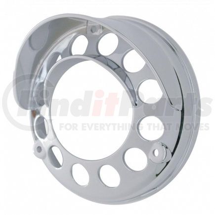 United Pacific 32132 LED Round Double Face Light Bezel w/ Visor - For Up 39438 & 39439
