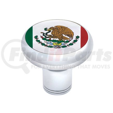 United Pacific 23768 Deluxe Air Valve Knob - Mexico Flag