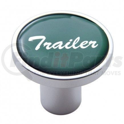 United Pacific 23231 "Trailer" Air Valve Knob - Green Glossy Sticker