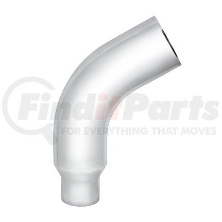 United Pacific PB379-E58-75 Peterbilt 359 Chrome 58 Degree Exhaust Elbow - Reduce 7" O.D. To 5"O.D.