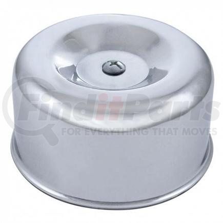 United Pacific A6216P 4" Round Smooth Chrome Air Cleaner