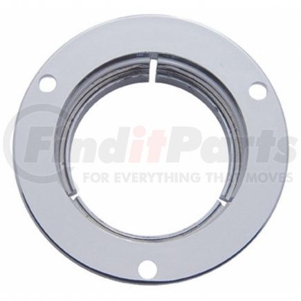 United Pacific 10501 2" Chrome Plastic Mounting Bezel - For Lights Without Rubber Grommets