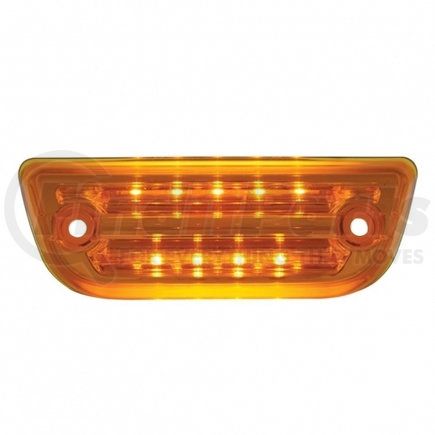 United Pacific 36779 9 LED Peterbilt 579 & Kenworth T680, T770, T880 Rectangular Cab Light - Amber LED/Amber Lens