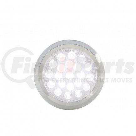 United Pacific 37625B 21 High Power LED 6- 1/4" Dome Light w/ Bezel