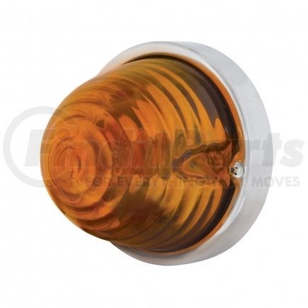 United Pacific 20468 Beehive Large Glass Marker Light - Amber