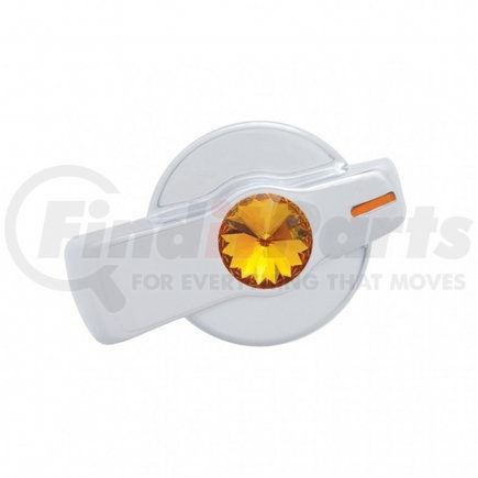 United Pacific 42022 "Signature" A/C Knob (Newer Model) w/ Amber Diamond For Freightliner