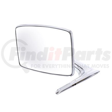 United Pacific 110735 Chrome Exterior Mirror For 1966-77 Ford Bronco and 1967-79 Truck