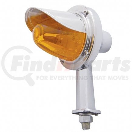 United Pacific 38595 11 LED 2 1/8" Arm Watermelon Honda Light Kit w/ Visor - Amber LED/Amber Lens