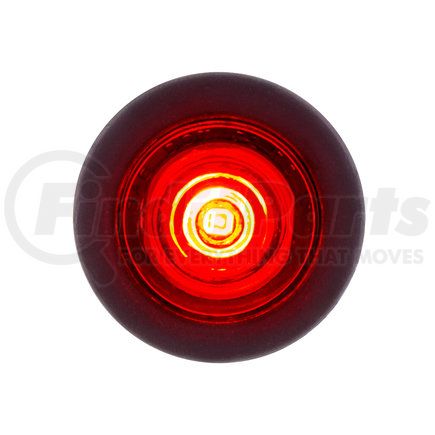 United Pacific 36744B 1 LED Mini Clearance Light Red LED with Red Lens with Rubber Grommet