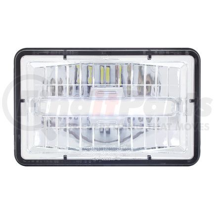 United Pacific 31152 4" X 6" Rectangular LED Headlight With Daytime Running Light - Low Beam