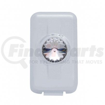 United Pacific 41604 Volvo Switch Plug Cover w/ Clear Diamond (2 Pack)