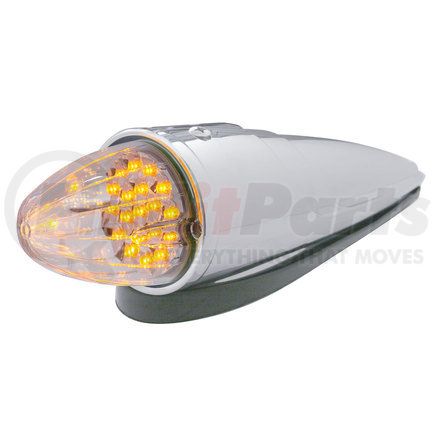 United Pacific 39967 19 LED Reflector Grakon 1000 Cab Light Kit - Amber LED/Clear Lens