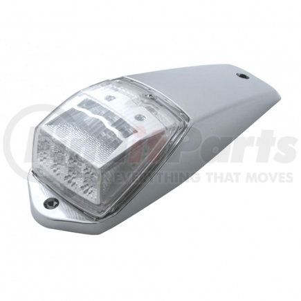 United Pacific 39530 17 LED Reflector Square Cab Light Kit - Amber LED/Clear Lens
