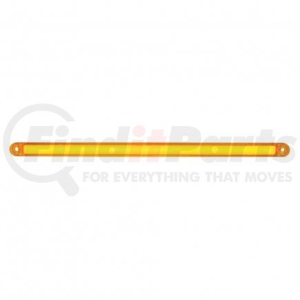 United Pacific 36861 24 LED Dual Function 12" "GLO" Turn Signal Light Bar Only - Amber LED/Amber Lens