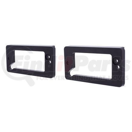 United Pacific 110838 Anodized Billet Aluminum Turn Signal Bezel For 1969-77 Ford Bronco (Pair)