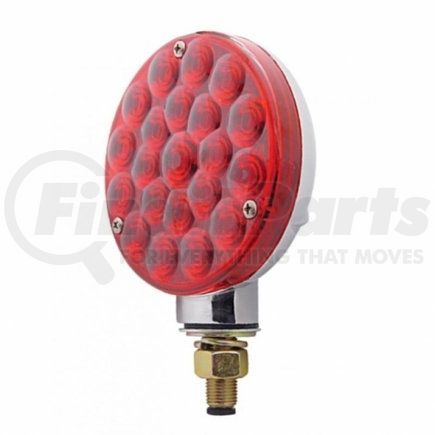 United Pacific 38106 21 LED Single Face Turn Signal Light - Red LED/Red Lens