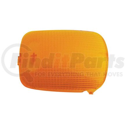 United Pacific 37050 Rectangular Dome Light Lens For 2006+ Peterbilt - Amber