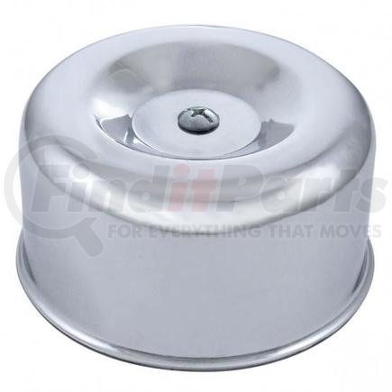 United Pacific C5035P 4" Round Smooth Chrome Air Cleaner