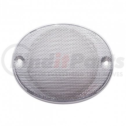 United Pacific 40912 Chrome Oval C.B. Radio Speaker Cover For Various Kenworth, & International Models