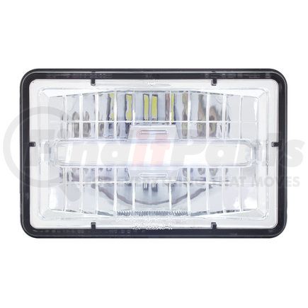 United Pacific 31153 4" X 6" Rectangular LED Headlight With Daytime Running Light - High Beam