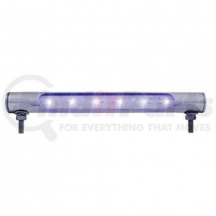 United Pacific 37587 6 LED Stainless Steel Tube Light - Blue LED