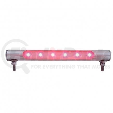 United Pacific 37588 6 LED Stainless Steel Tube Light - Red LED