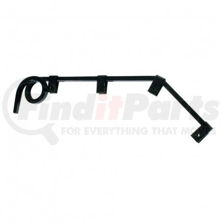 United Pacific 10613 Black Angled Mud Flap Hanger - 1 Coil