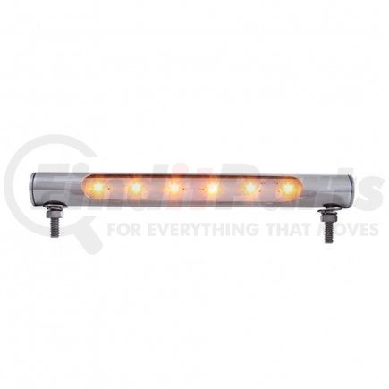 United Pacific 37586 6 LED Stainless Steel Tube Light - Amber LED