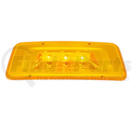 United Pacific 36747 3 LED Fender Turn Signal/Parking Light for Kenworth T680/T700/T880 - Amber LED/Amber Lens