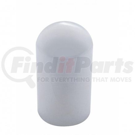 United Pacific 10563 33mm x 3 3/4" Chrome Plastic Dome Nut Cover - Thread-On (10 Pack)