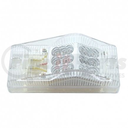 United Pacific 38579 18 LED Freightliner Reflector Turn Signal - Amber LED/Clear Lens